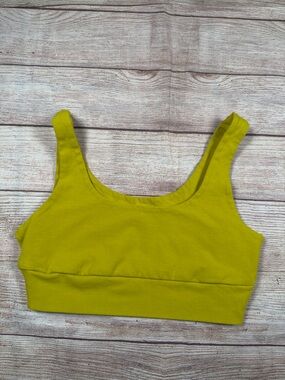 UGG Lime Green Scoop Neck Sports Bra